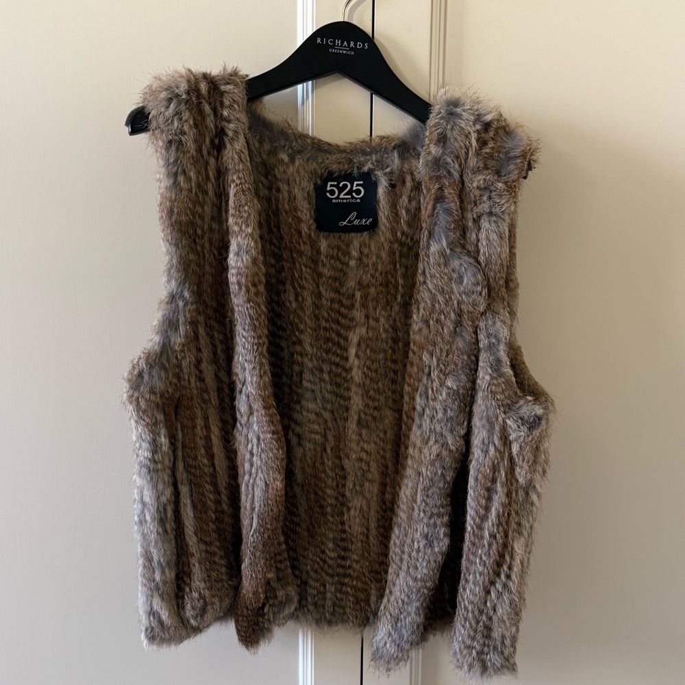Rabbit Fur Women’s Vest
